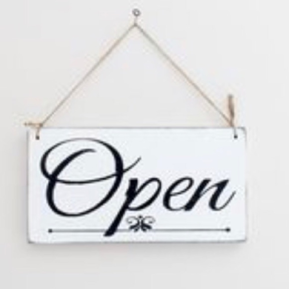 OPEN!!!
